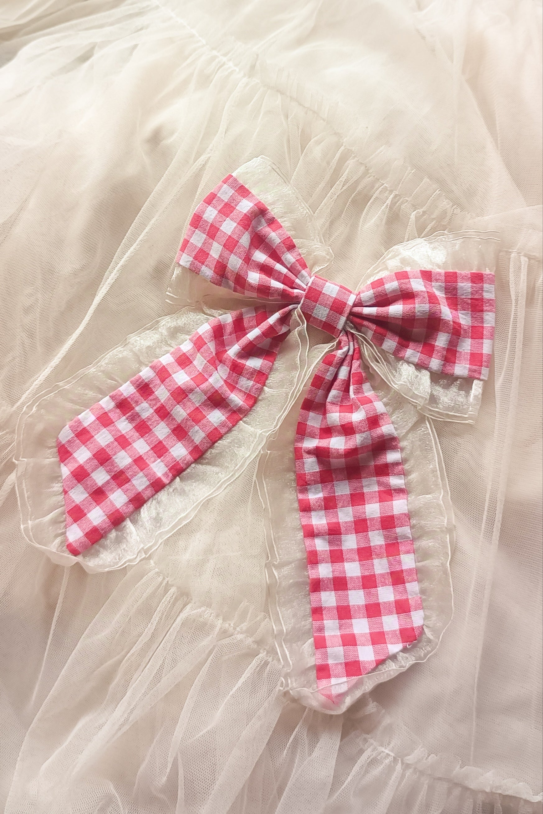 Sweetheart Ruffle Bow