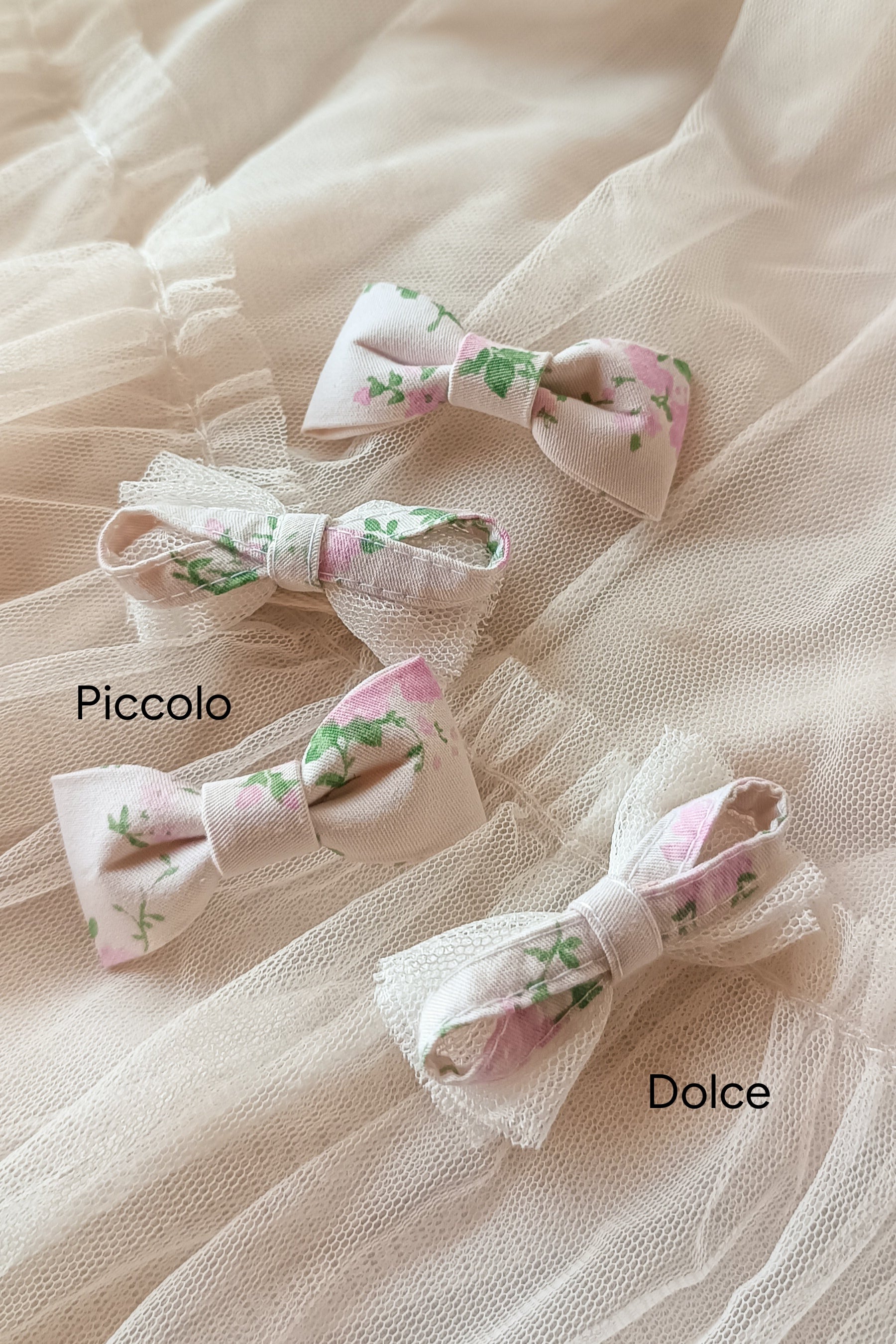 Rebecca Series: Petite Bow Set